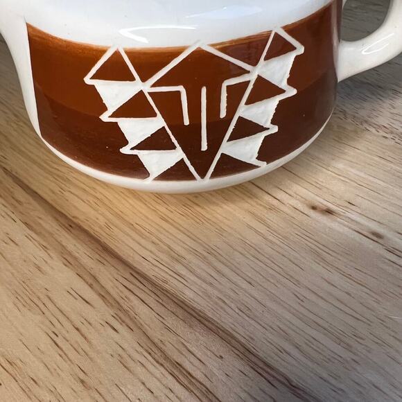 Native American Sioux Pottery Creamer Dish Glazed Signed By Garnett S.P.R.C.SP - Picture 4 of 7